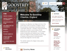 Tablet Screenshot of goostrey.info